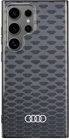 Mbështjellës Audi IML Stitching Pattern MagSafe për Samsung Galaxy S24 Ultra S928, i zi