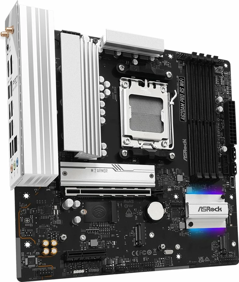 Pllakë amë ASRock A620AM Pro RS WiFi, Micro ATX, AM5, DDR5