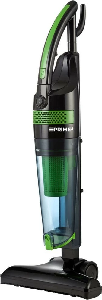 Fshesë elektrike vertikale PRIME3 SVC11, pa qese, 1.5L, HEPA, E zezë/Gjelbër
