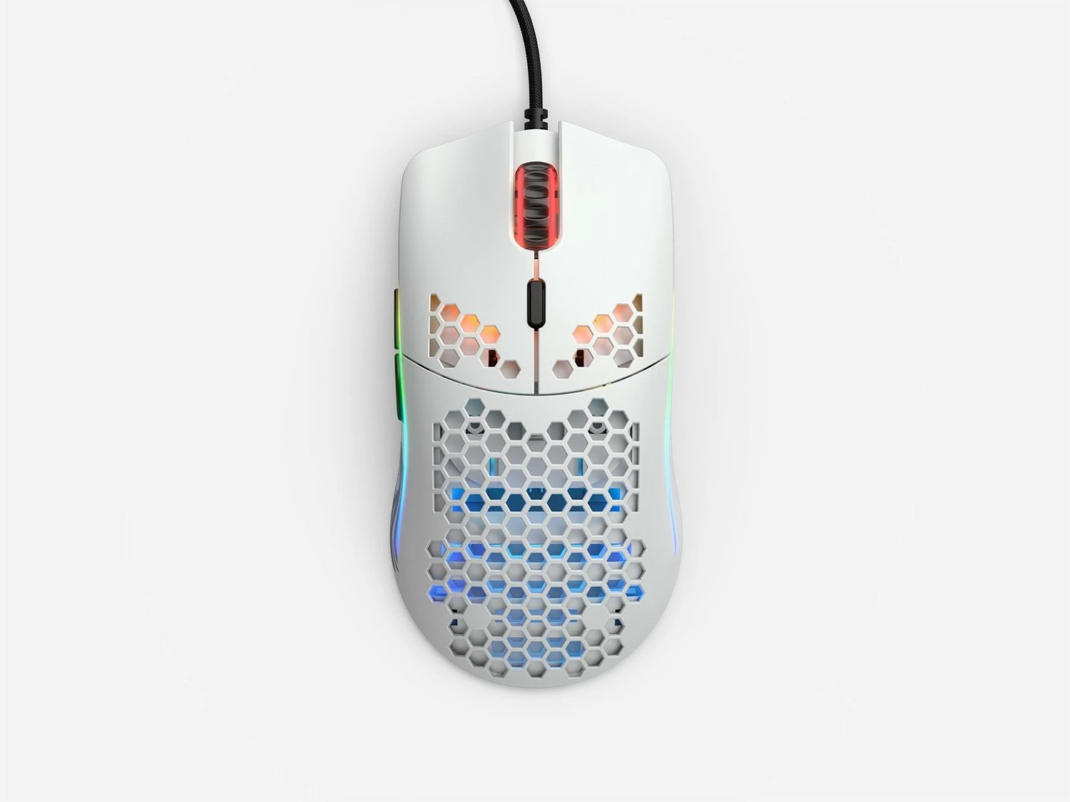 Maus Glorious Model O-, 3200 DPI, i bardhë