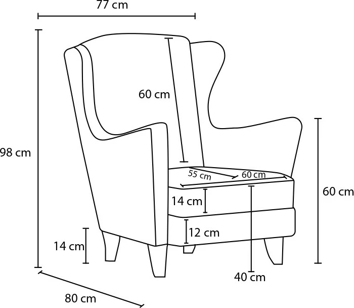 Karrige krahu Atelier del Sofa, Lola Prestij, krem