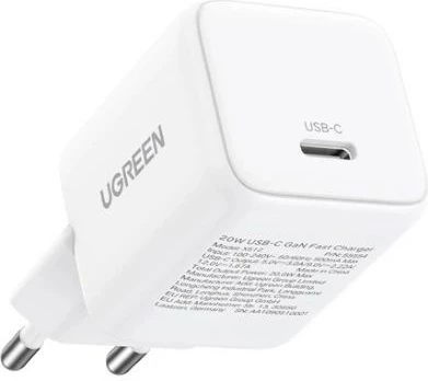 Karikues UGREEN X513, 30 W, 1x USB-C, i bardhë