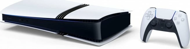 Konsolë lojërash Sony PlayStation 5 Pro Digital 2TB SSD, e bardhë, set me 1 kontrollor