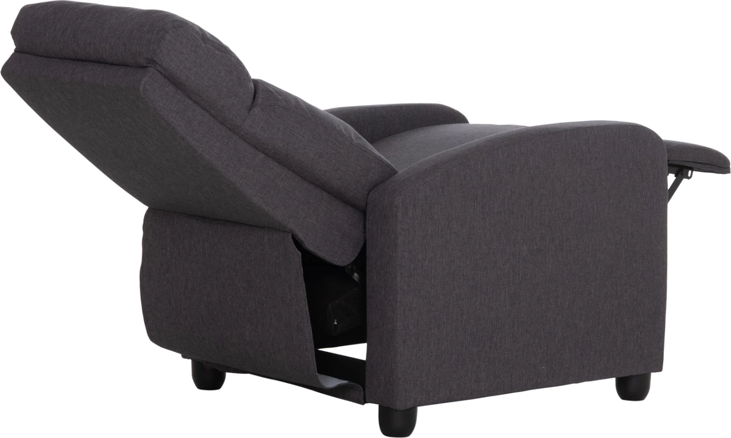 Fotel relaksues me mekanizëm push-back, ngjyrë gri, DROSEN FH3299.01, 68x80x93H cm