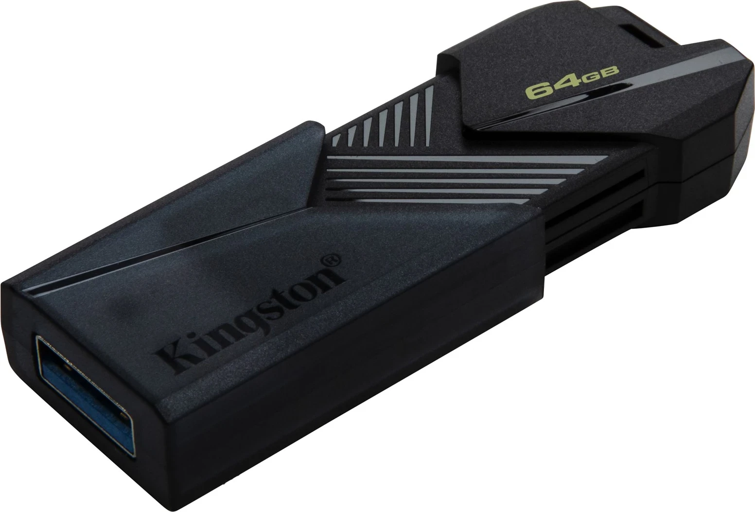 USB Portativ Kingston DataTraveler 64GB, USB 3.2 Gen 1, Ngjyrë Zezë