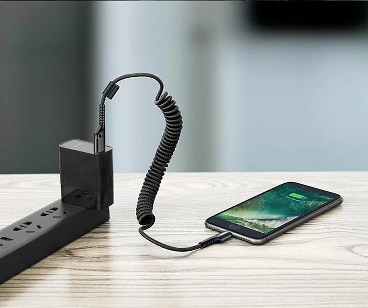 Kabllo Baseus CALSR-01 USB-A në Lightning 1m 2A, e zezë