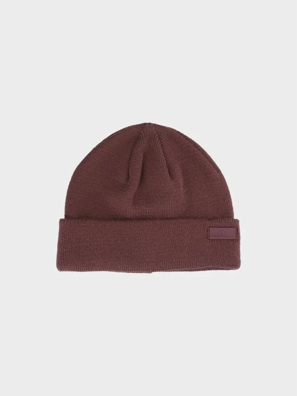 Kapelë dimërore 4F për meshkuj dhe femra, e kuqe