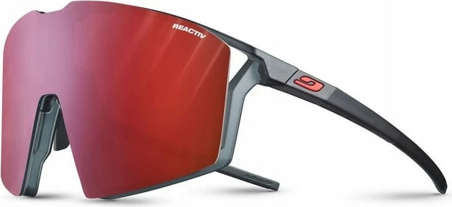Syze dielli sportive Julbo EDGE, L, e zezë/portokalli