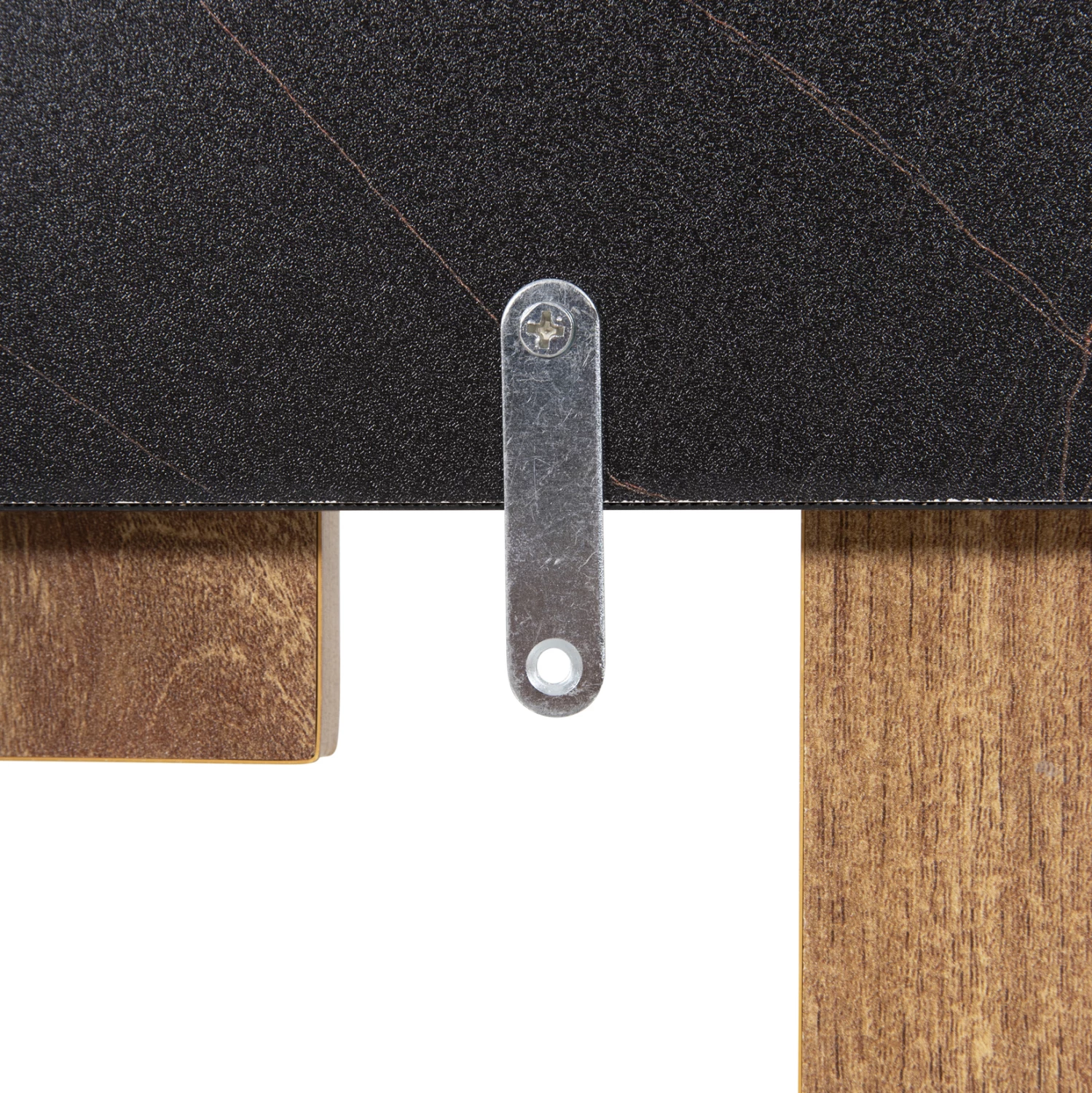 Varëse muri WESSON FH8940.15 melaminë, mermer i zi & natyral, 64x4x79Hcm