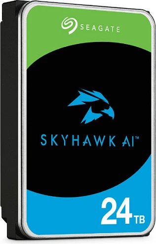 Hard disk Seagate SkyHawk AI 24TB, 3.5", 7200 RPM, Serial ATA III