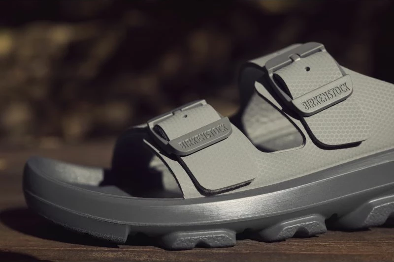 Slapa Birkenstock unisex, gri