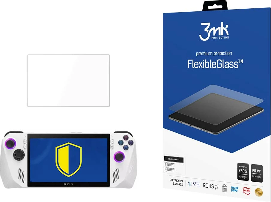 Mbrojtës ekrani FlexibleGlass™ 3mk për ASUS ROG Ally 8.3", Transparent
