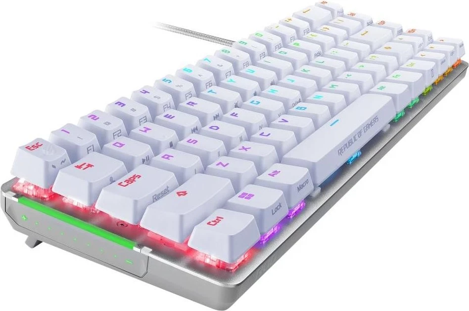Tastierë mekanike Asus ROG Falchion Ace, e bardhë 