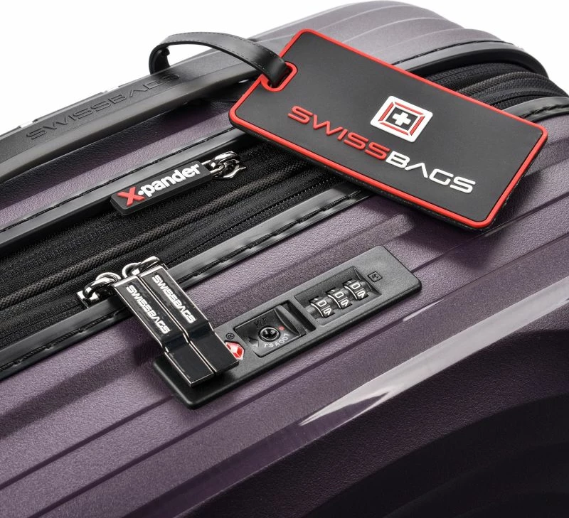 Valixhe për udhëtime SwissBags, unisex, ngjyrë lejla