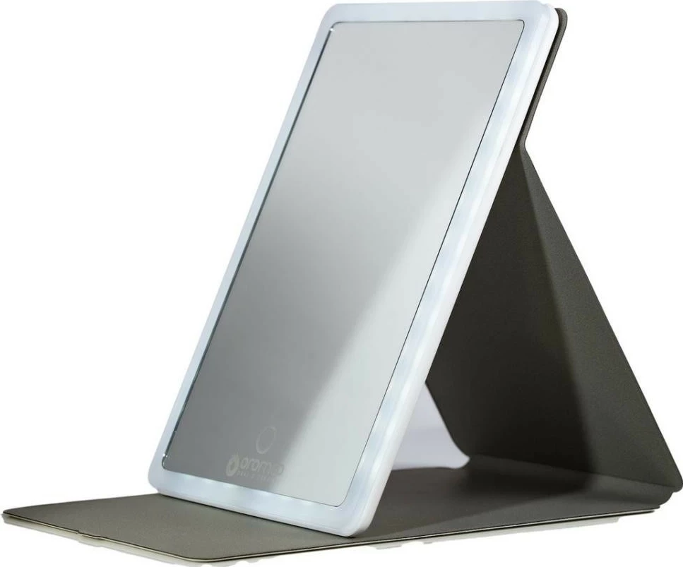 Pasqyrë Oromed Gold-Mirror Led x, zmadhim 2x, ndriçim LED, e bardhë