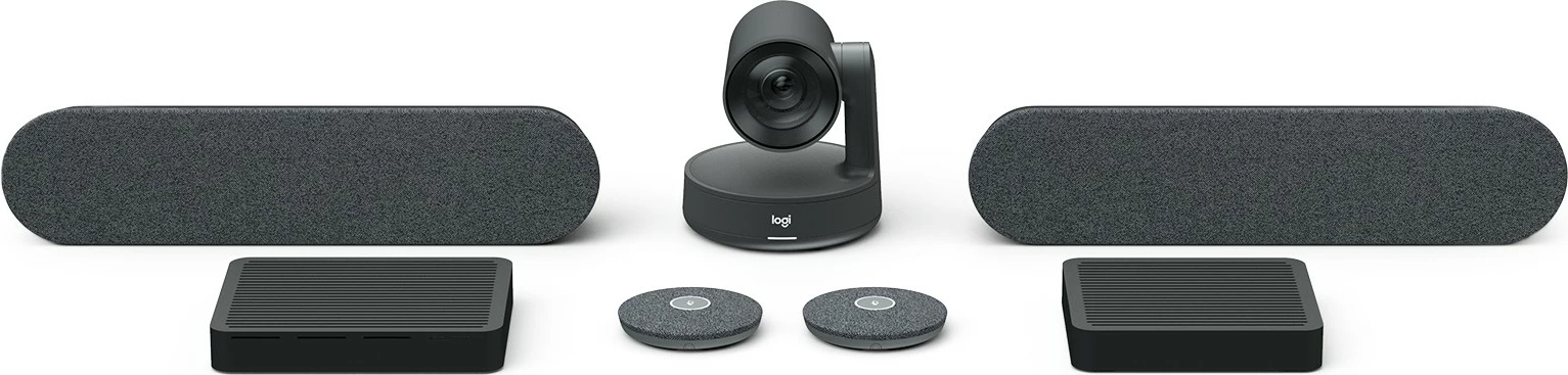 Sistem video-konference Logitech Rally, 4K Ultra HD, 15x zoom, i zi