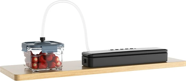 Vakumator Lafe Vac&Seal, 250W, plastikë, automatik, zi