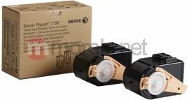 Toner Xerox 106R02611 për Phaser 7100 2x4500 faqe, e verdhë, set 2 copë