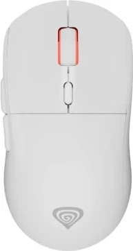 Maus wireless Genesis Zircon XIII Custom RGB, 26000 dpi, 7 butona, e bardhë