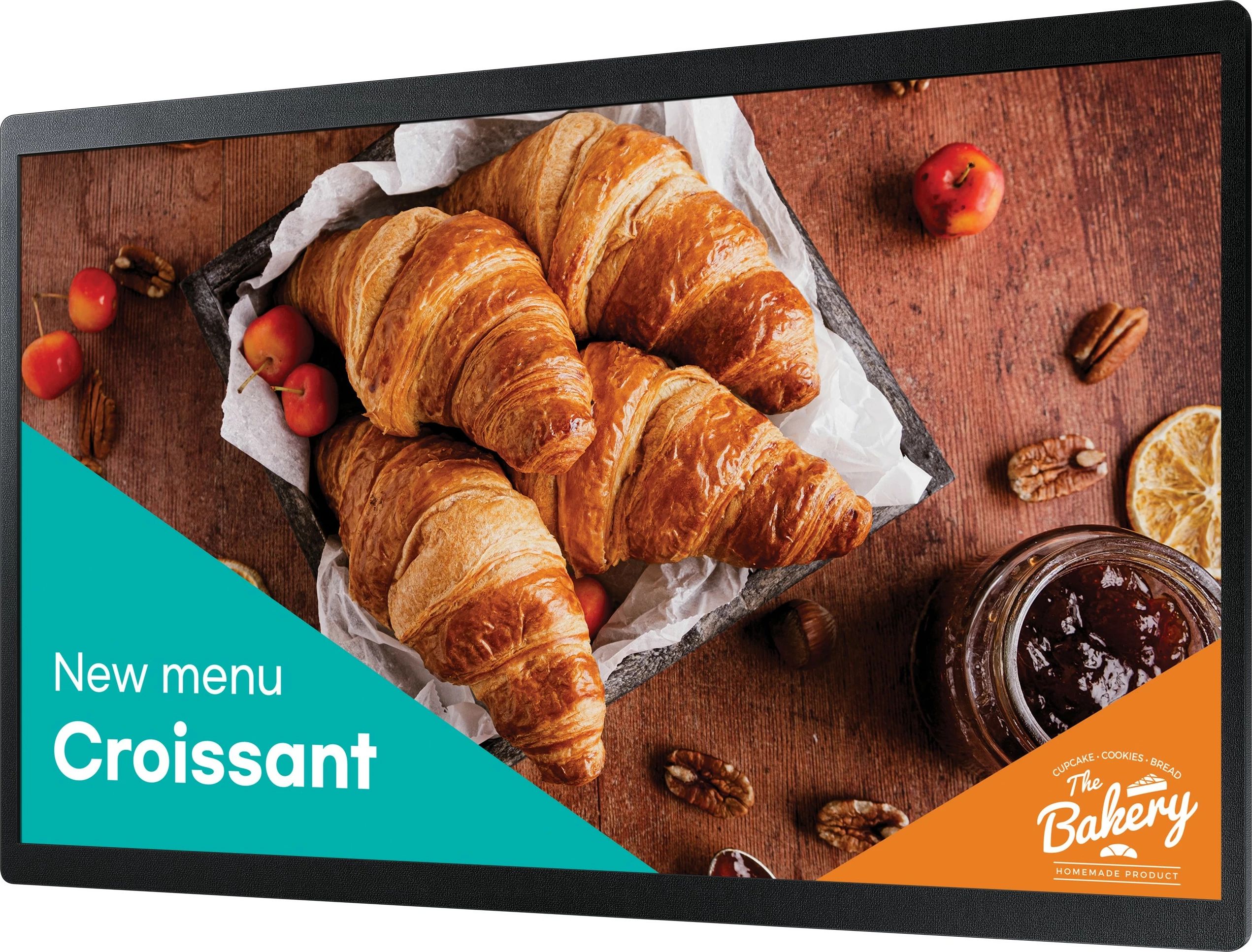 Panel digjital Samsung QB24C, 24", LED, Full HD, Wi-Fi, i zi