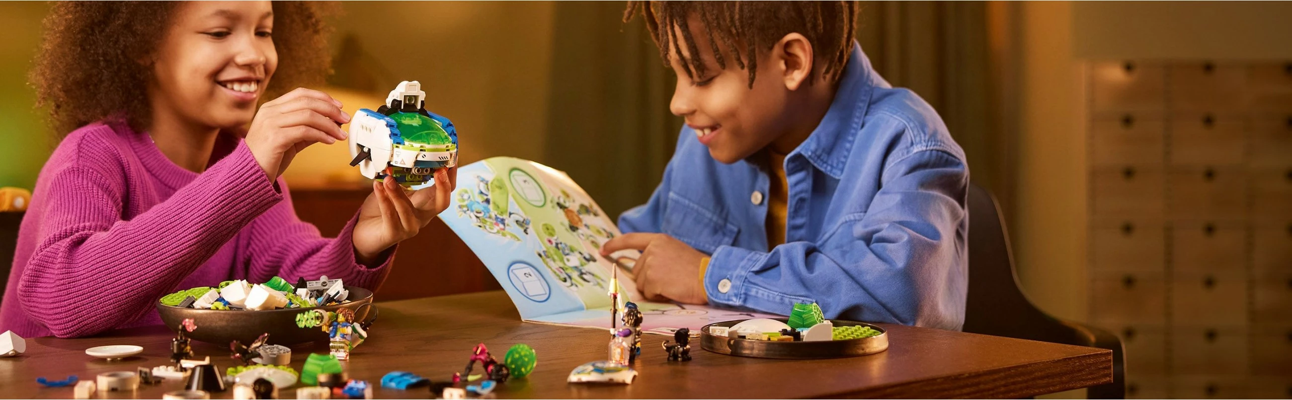 Set ndërtimi LEGO DREAMZzz 71485 Mateo dhe Z-Blob Mech Kalorësi, shumëngjyrësh