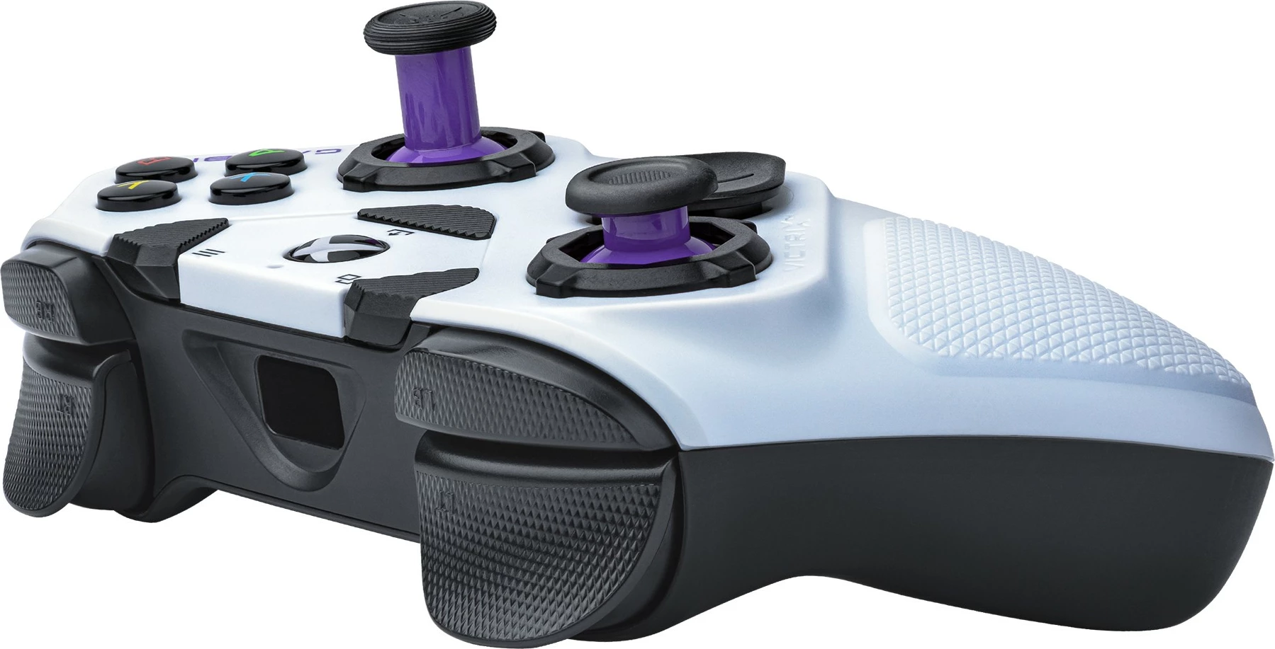 Gamepad PDP Victrix Gambit, PC, Xbox One, Xbox Series S/X, i zi, i bardhë