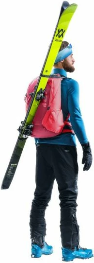 Çantë shpine Deuter për ski, e kuqe