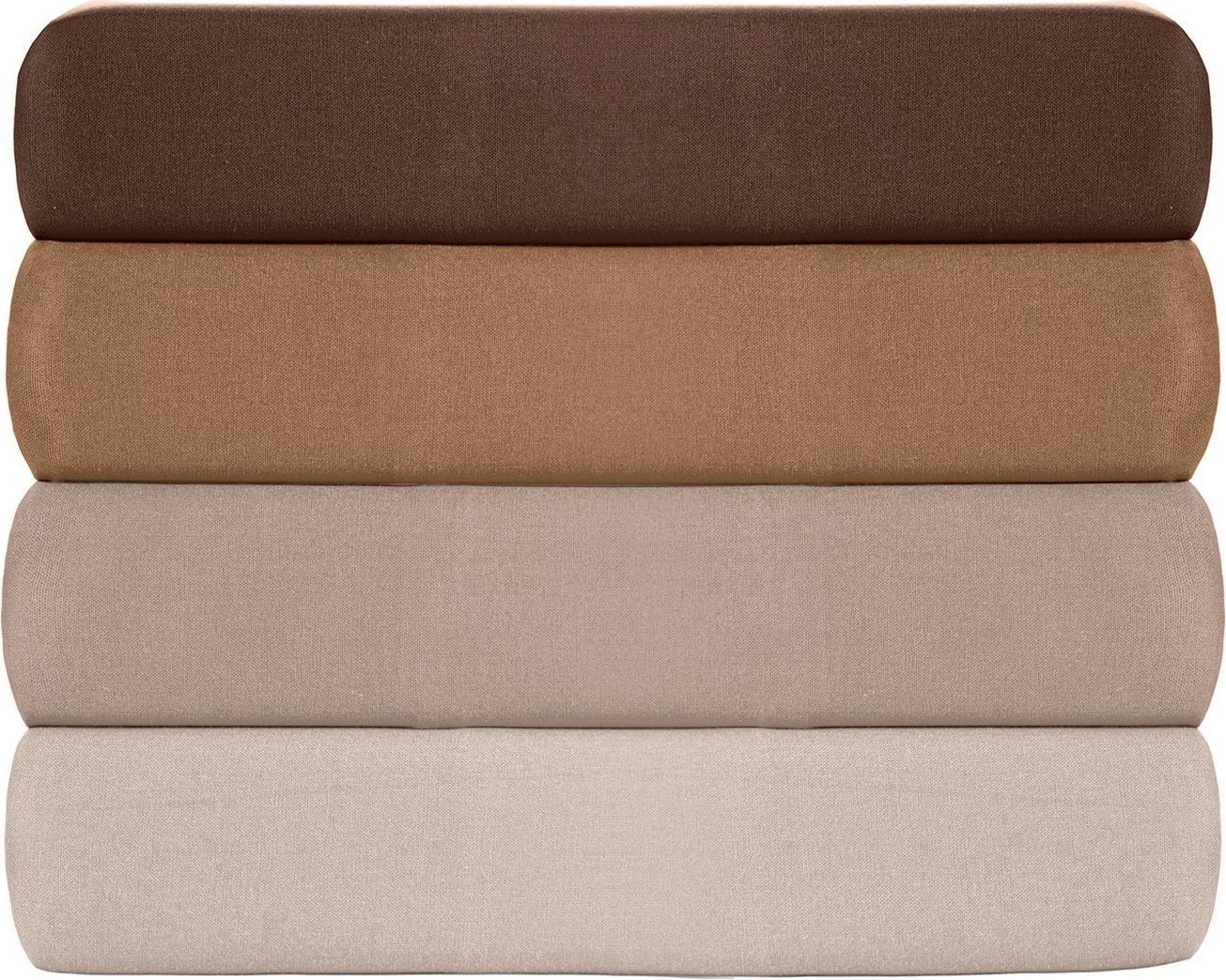 Set jastëkësh Oxford (2 copë), ngjyrë bezhë, L'essentiel