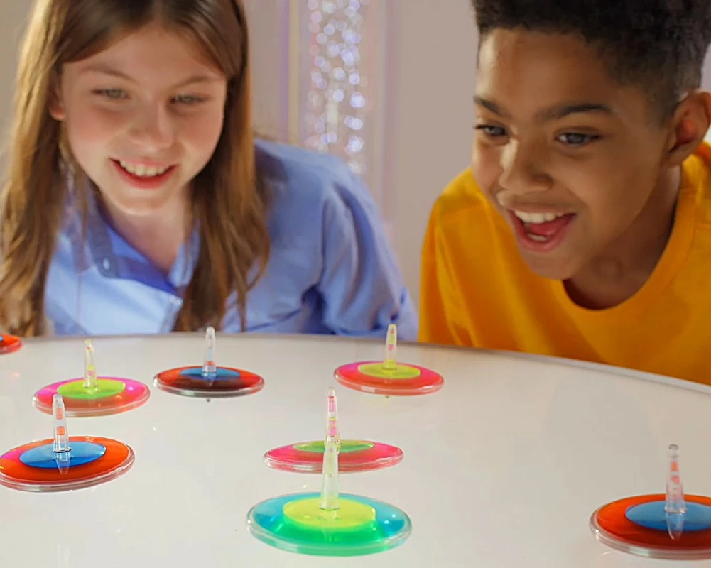 Fidget spinner Epee Lava Storm, set 12 copë, ngjyra të përziera