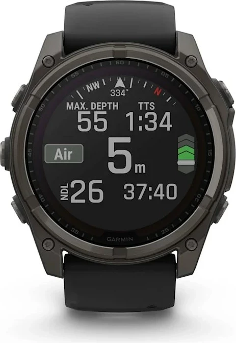 Smartwatch Garmin fenix 8, 51 mm, 32 GB, Titanium, i zi