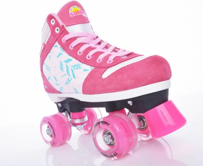 Rollera për vajza Tempish Sunny Leaf Jr, ngjyrë rozë