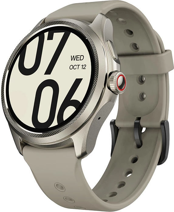 Smartwatch Mobvoi TicWatch Pro 5 GPS, 1.43", 32GB, Sandstone