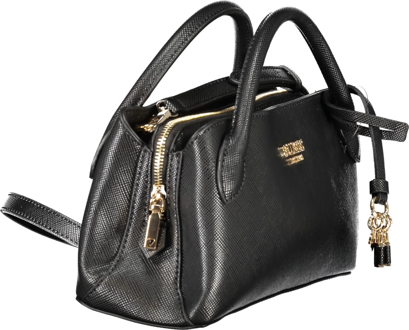 Çantë femra GUESS JEANS FEDANA, e zezë