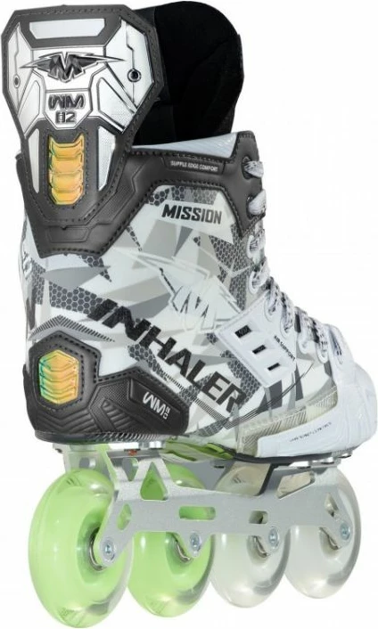 Atlete hokeji për fëmijë Mission, të bardha dhe gri