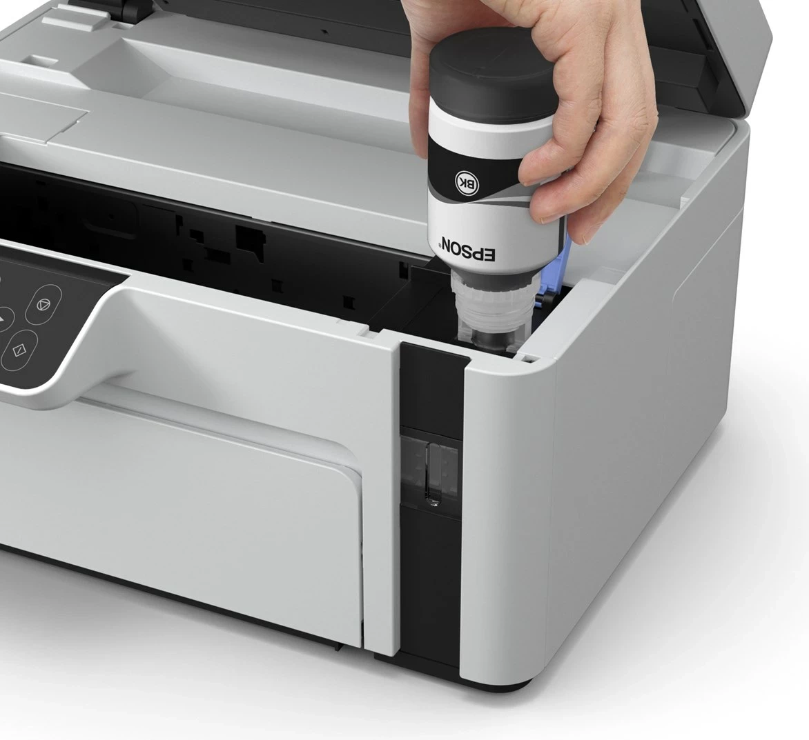 Printer Epson EcoTank M2120, Inkjet, Wi-Fi, Bardhë