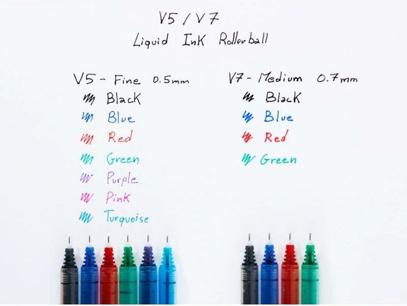 Stilolaps rollerball, Pilot, V7 Hi-Tecpoint BX-V7-L, ngjyrë blu