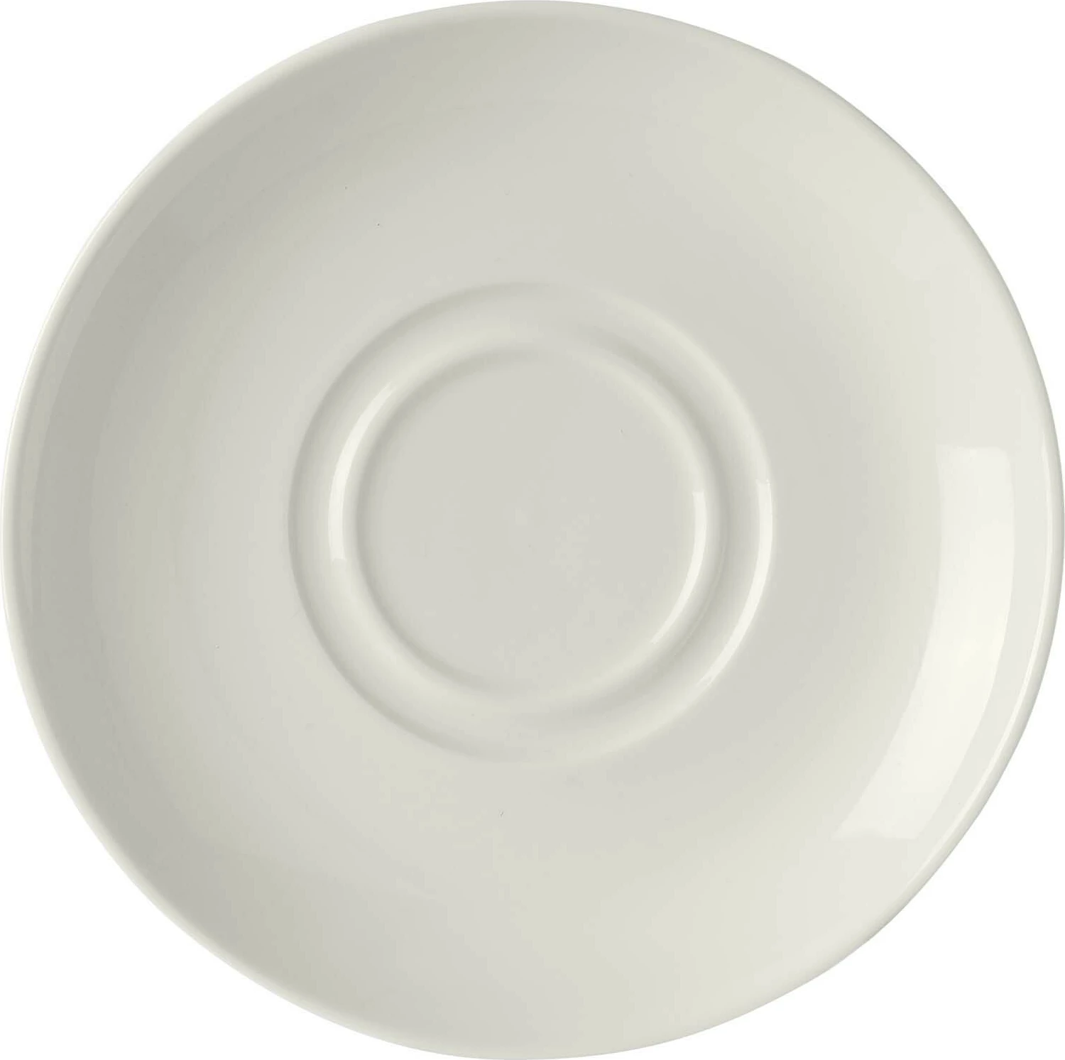 Nënfilxhan porcelani Fine Dine Pure Crema 160 mm, set 12 copë, krem
