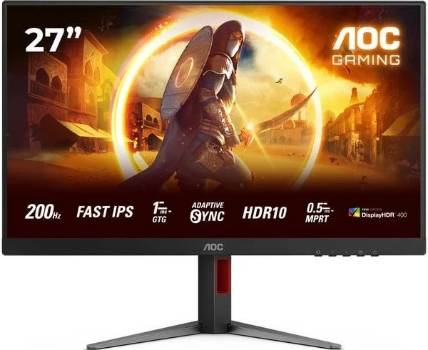 Monitor AOC 27G4HA 27 inç, Fast IPS, Full HD, 200Hz, i zi
