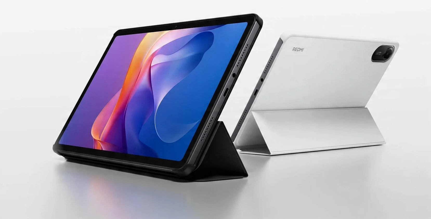 Këllëf flip Xiaomi Redmi Pad 2 (67401) 11\", me stand, auto wake/sleep, gri
