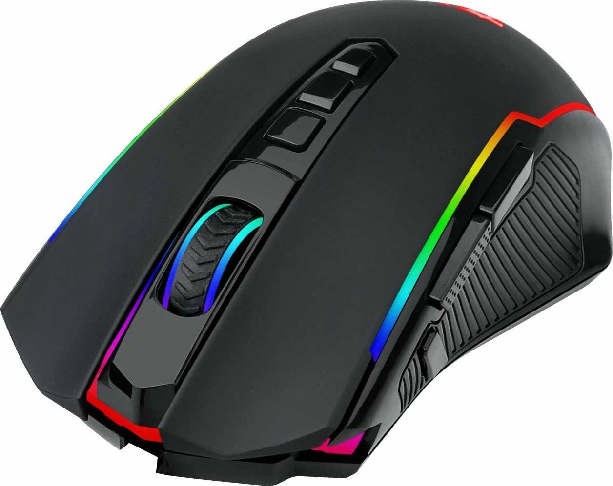 Maus gaming Redragon M914-RGB NIX 5000 DPI, RGB, wireless/USB/Bluetooth, i zi