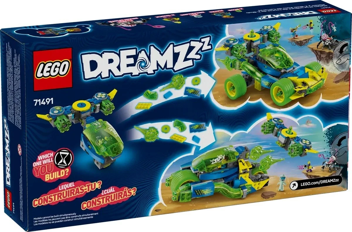 Set LEGO DREAMZZZ Mateo dhe Z-Blob Action Race Car