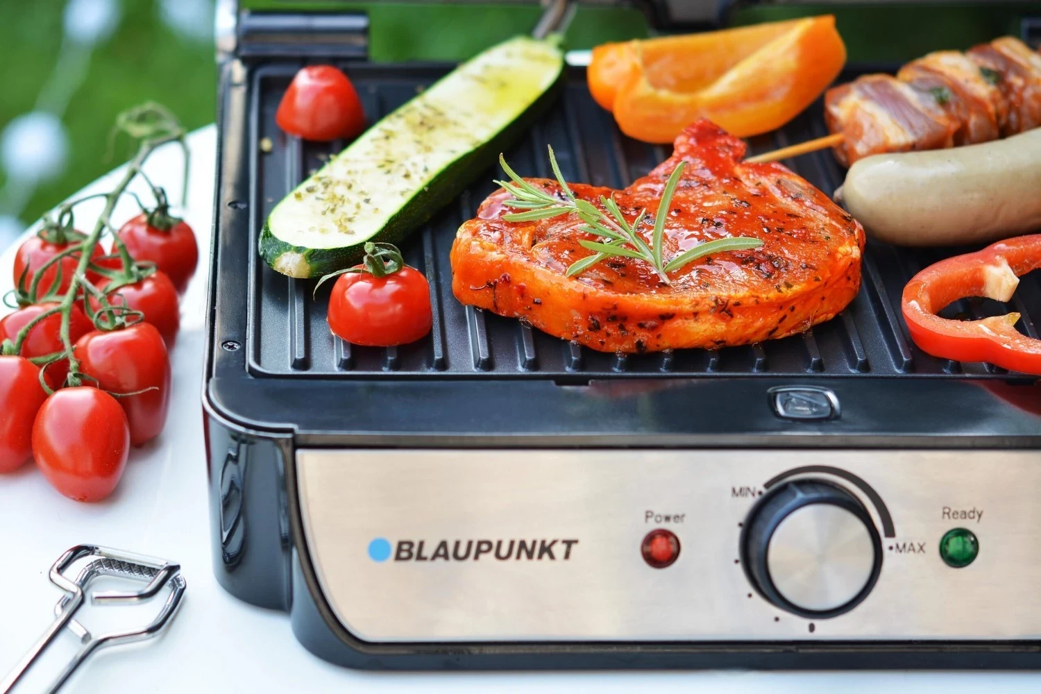 Grill kontakt Blaupunkt GRS701, 2000W, srebër