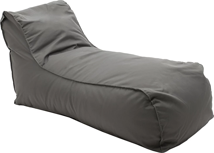 Shezlong Lara Pakoworld 100% i papërshkueshëm nga uji, ngjyrë antracit