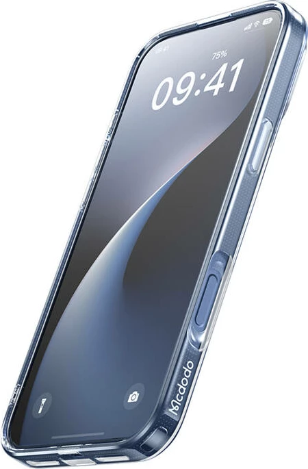 Mbështjellës magnetik McDodo PC-4923 për iPhone 16 Pro Max, transparent