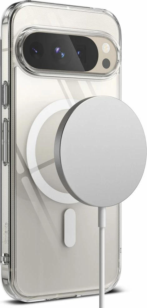 Mbështjellës Ringke Fusion MagSafe për Google Pixel 9 / 9 Pro, Transparent