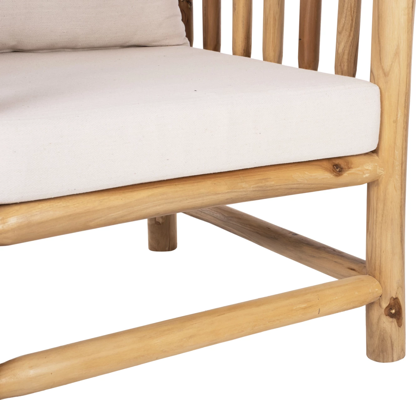 Set ulëse për kopsht FH9340, 4 pjesë, dru/të bardha