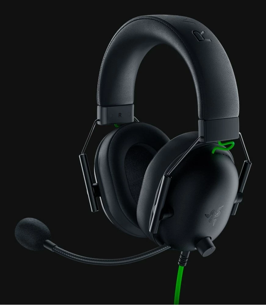 Kufje Razer BlackShark V2 X, me kabllo, USB Type-C, për lojëra, e zezë