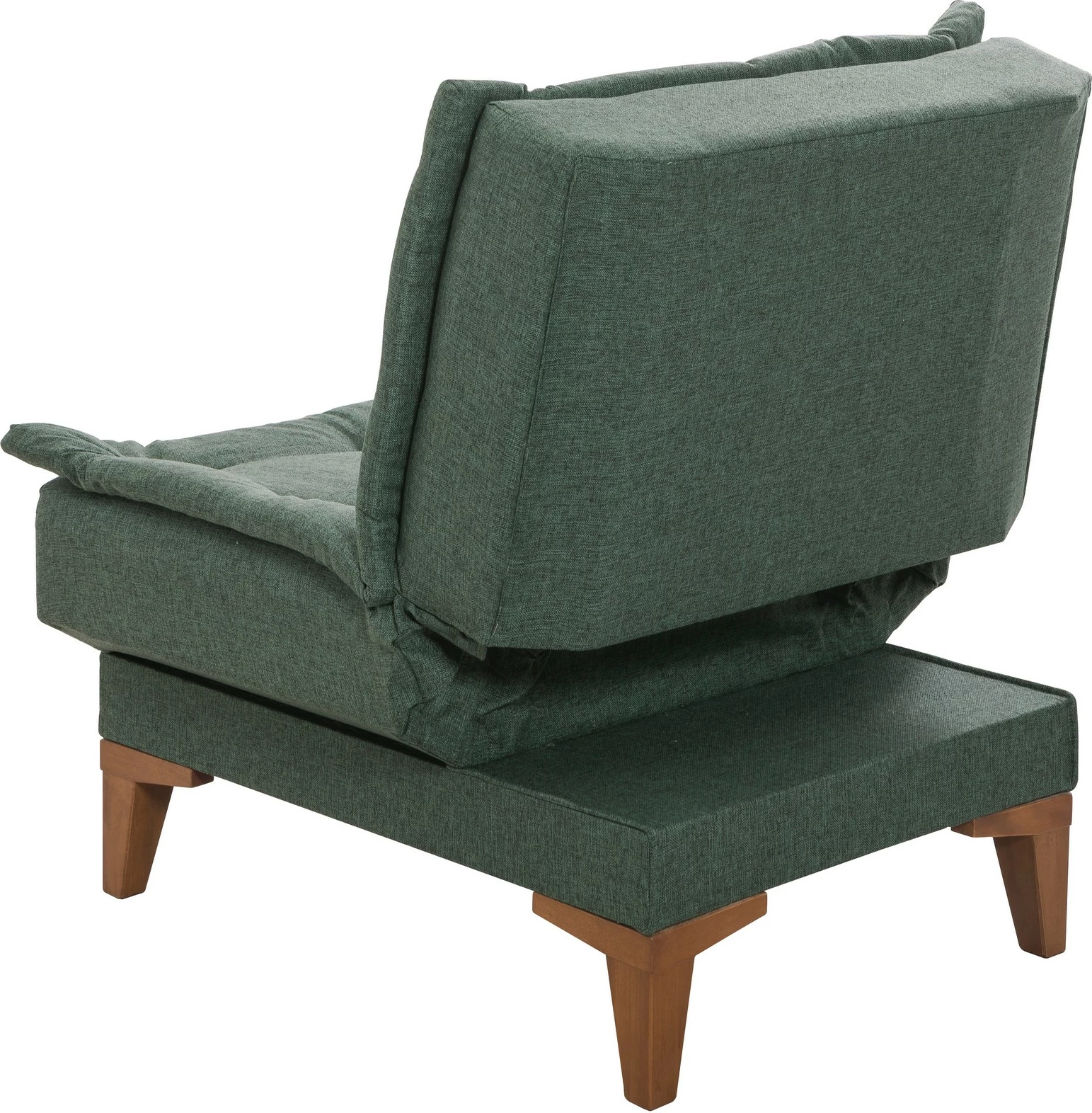 Set divan-krevat dhe karrige, ngjyrë e gjelbër, Atelier del Sofa, Santo-TKM03-1070