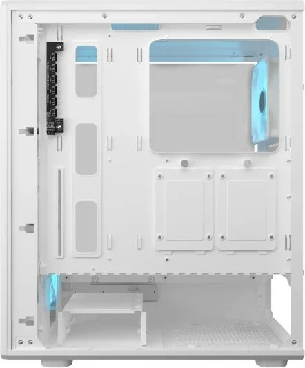 Kasë Cougar Airface Pure PRO, midi tower, ARGB, e bardhë