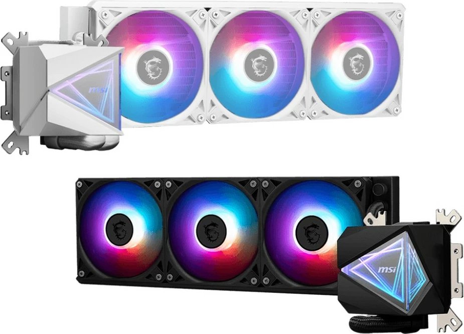 Ftohës uji all-in-one MSI MAG Coreliquid I360, 3 ventilatorë 12cm, RGB, zi